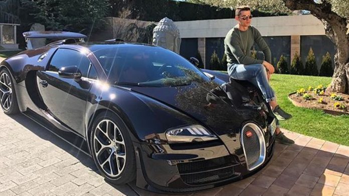 Cristiano Ronaldo pierde su Bugatti por culpa de uno de sus empleados