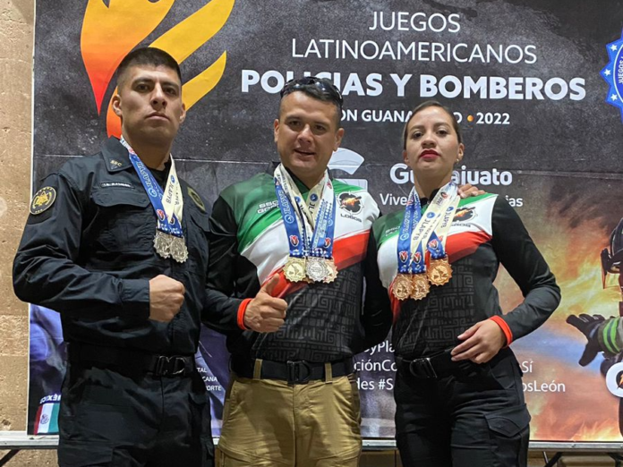Elementos de la SSC de la CDMX ganan 75 medallas en Juegos Latinoamericanos de Policías y Bomberos