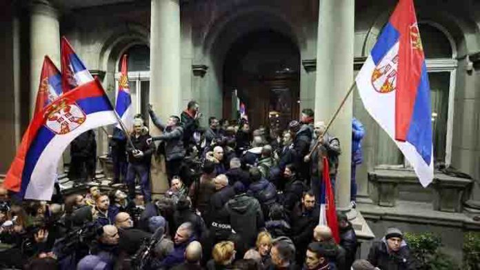 Serbia protestas