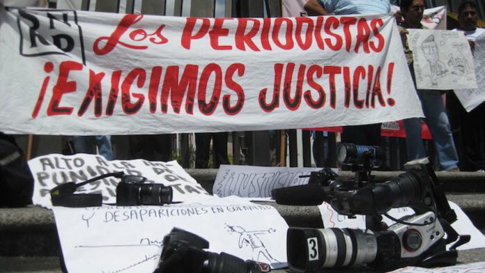Periodistas mexicanos, abandonados por el Estado ante la violencia del crimen organizado
